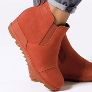 Sorel Women's Ankle Boots in Red